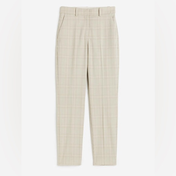 Light Beige/Plaid Slacks - Picture 1 of 5